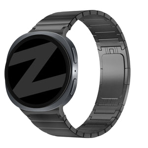 Bandz Samsung Galaxy Watch 8 - 40mm Titanium Strap 'One Bead' (Black)