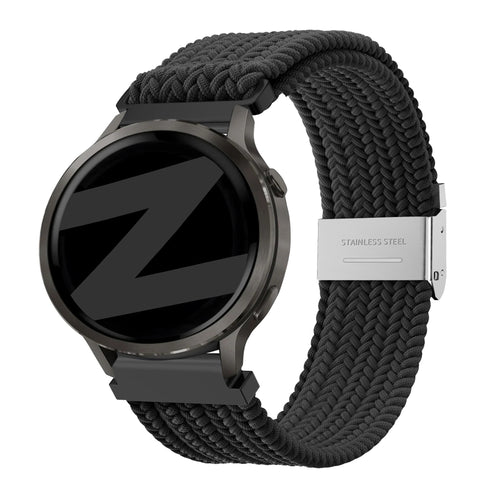 Bandz Garmin Bounce 2 Woven Nylon Strap (Black)