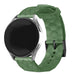 Withings Steel HR Sport Silicone Hexa Strap (Army Green)