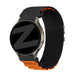 Bandz Samsung Galaxy Watch 42mm Alpine Nylon Strap (Black/Orange)