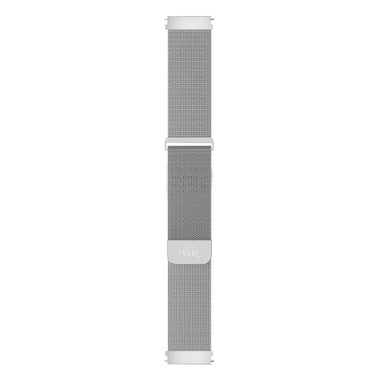 xoxo Wildhearts OnePlus Watch Milanese Strap (Silver)