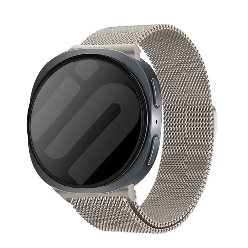 Samsung Galaxy Watch 8 - 40mm Milanese Strap (Starlight)