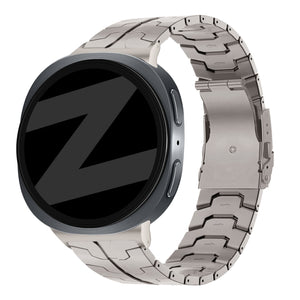 Bandz Samsung Galaxy Watch 8 - 40mm Titanium Strap 'Iron' (Titanium)