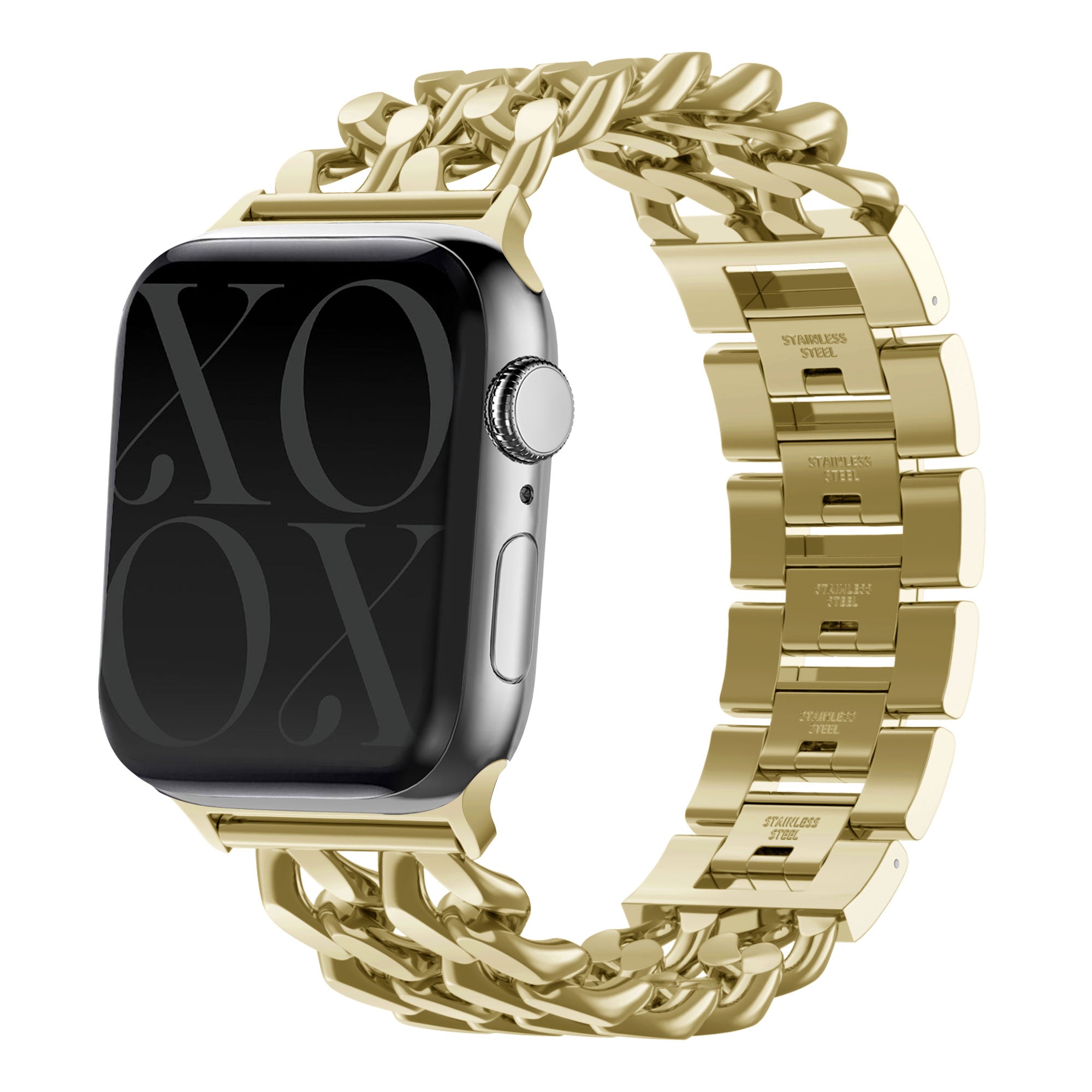 xoxo Wildhearts Apple Watch Steel Strap - Chain strap (Gold) - 38/40/41/42mm