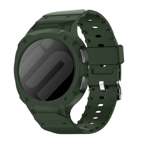 Samsung Galaxy Watch 8 - 44mm TPU Strap with Frame (Green)
