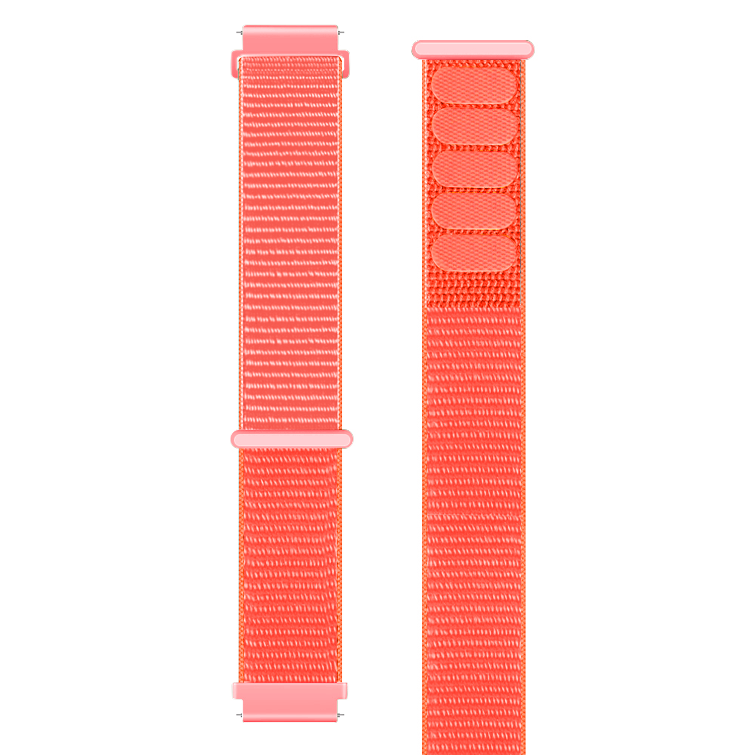 Garmin Forerunner 255 Nylon Strap (Orange/Red)