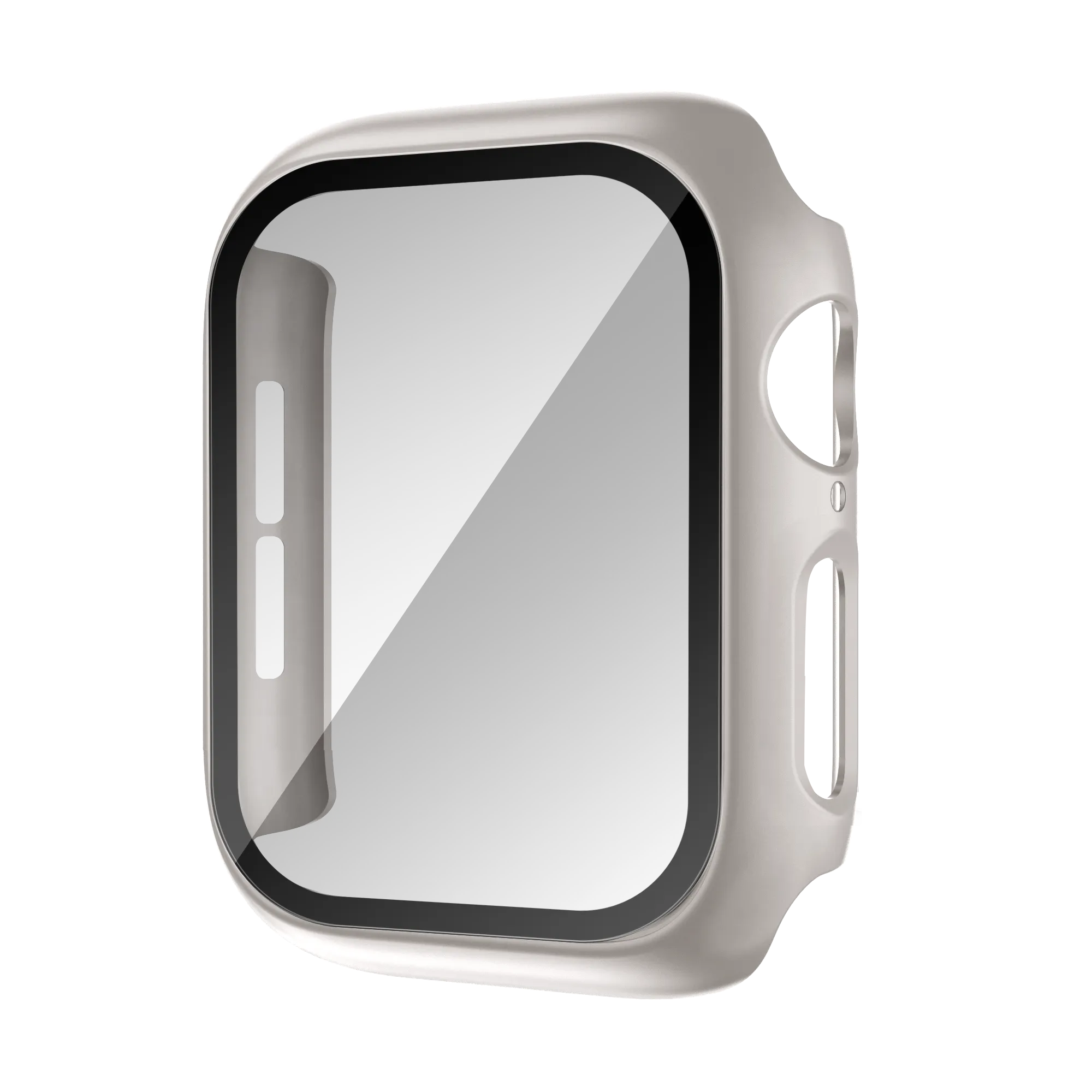 Bandz Apple Watch 10 & 11 - 46mm PC Case with Glass (Titanium)