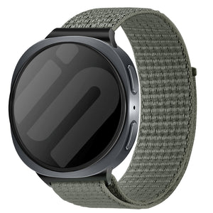 Samsung Galaxy Watch 8 - 40mm Nylon Strap (Grey-Green)