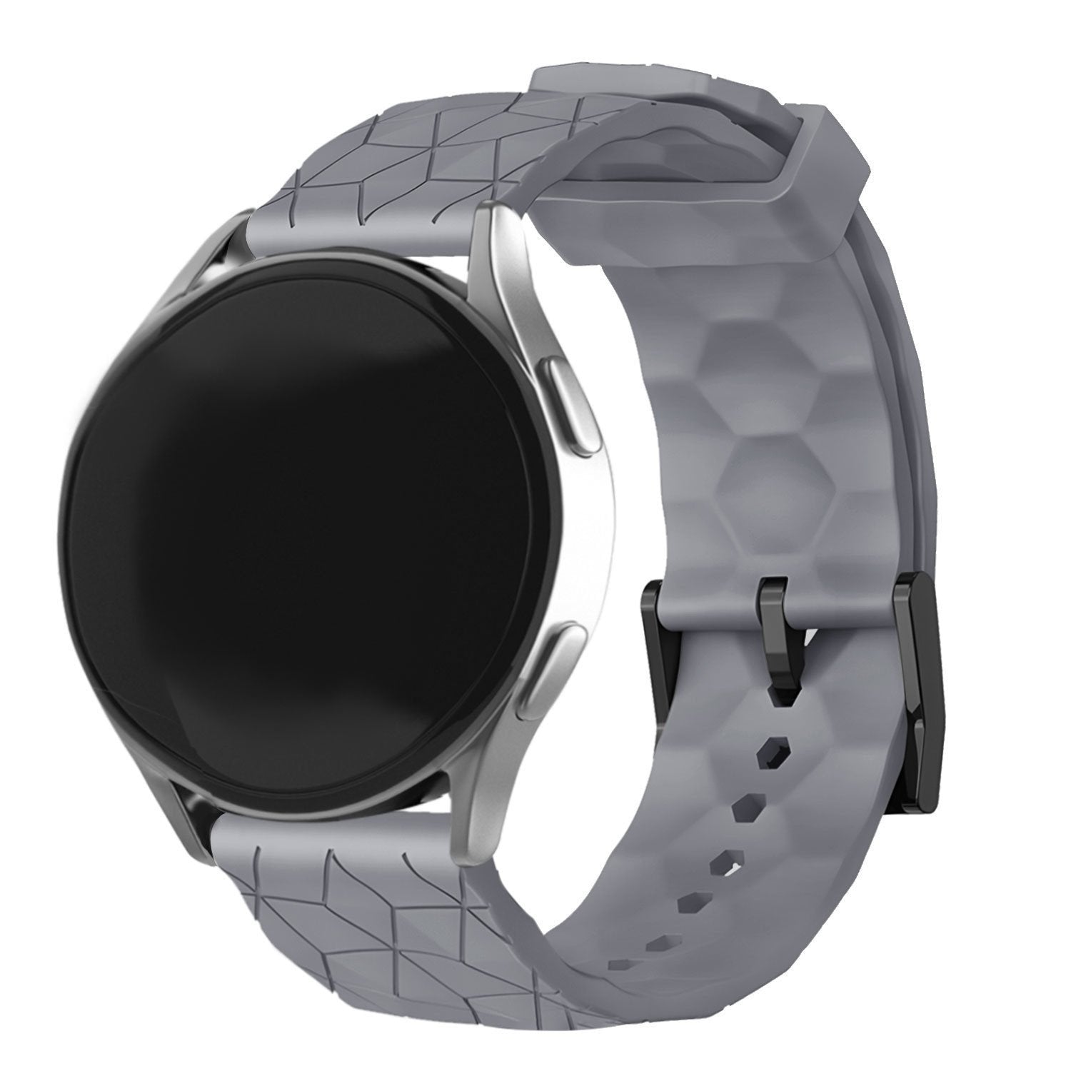 Redmi Watch 5 Lite Silicone Hexa Strap (Gray)