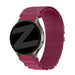 Bandz Samsung Galaxy Watch Active Alpine Nylon Strap (Rose-Red)