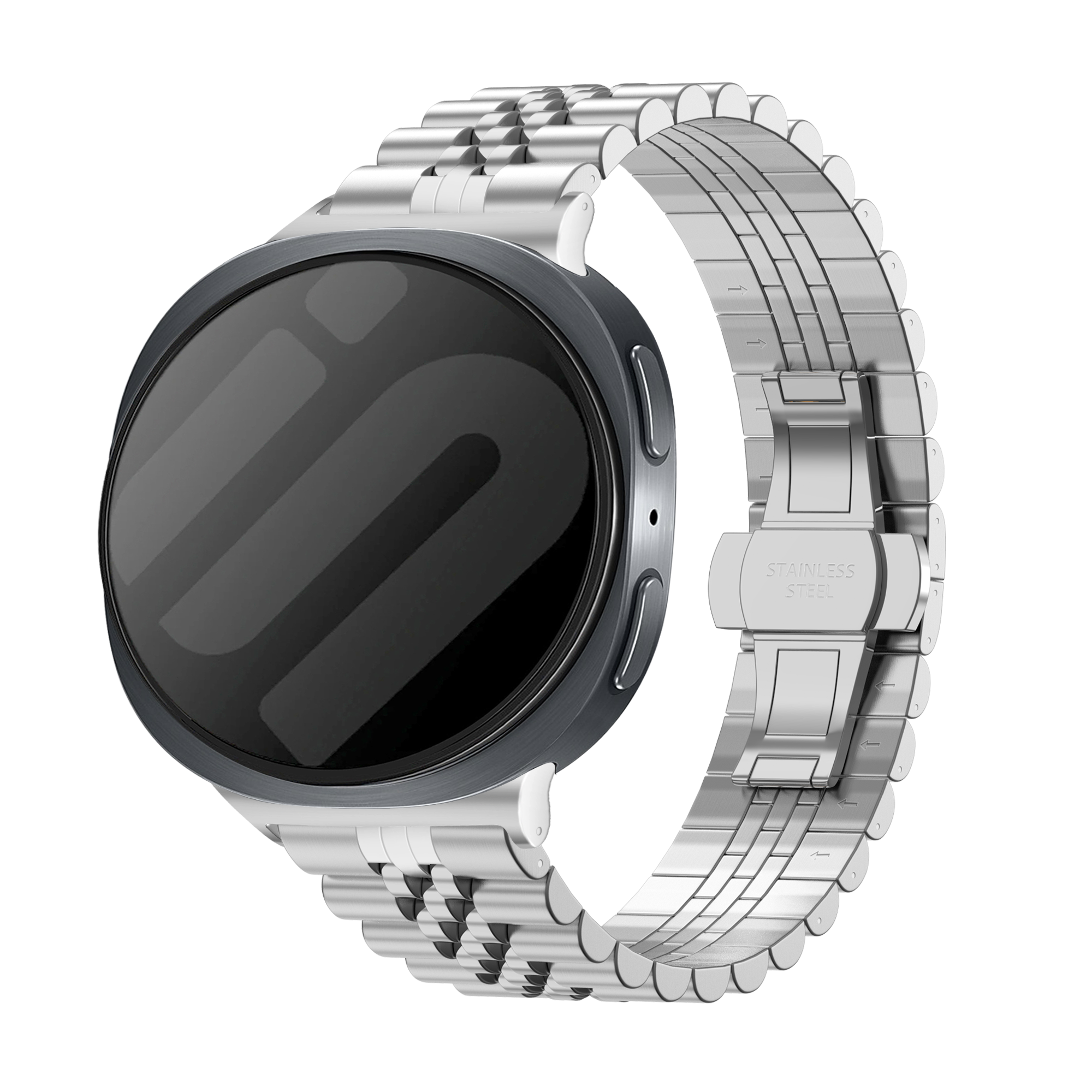 Samsung Galaxy Watch 8 Classic Jubilee Steel Strap (Silver)
