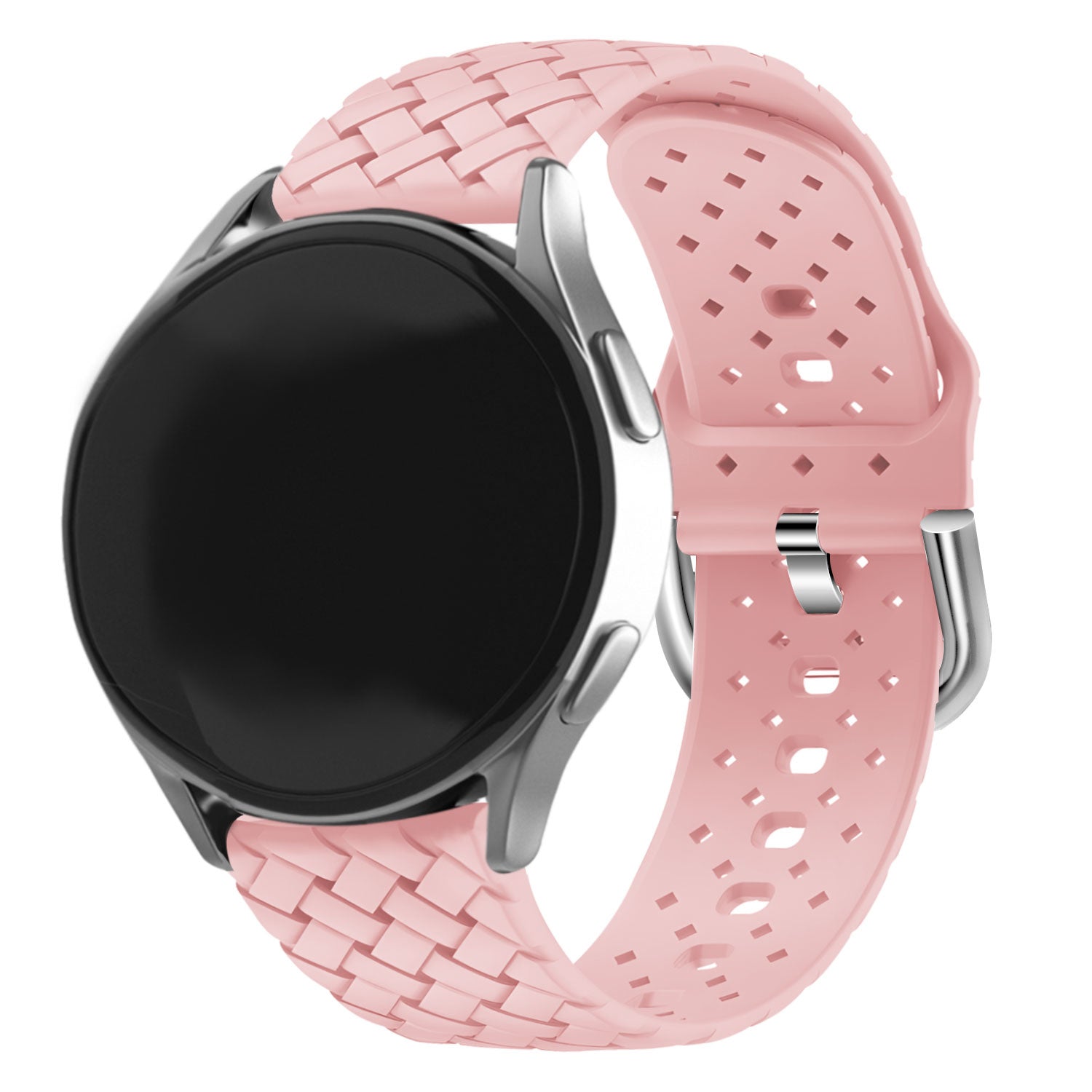 Coros Apex 42mm Braided Silicone Strap (Pink)