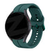Bandz Samsung Galaxy Watch 6 Classic 43mm Silicone Strap 'Extreme' (Dark Green)