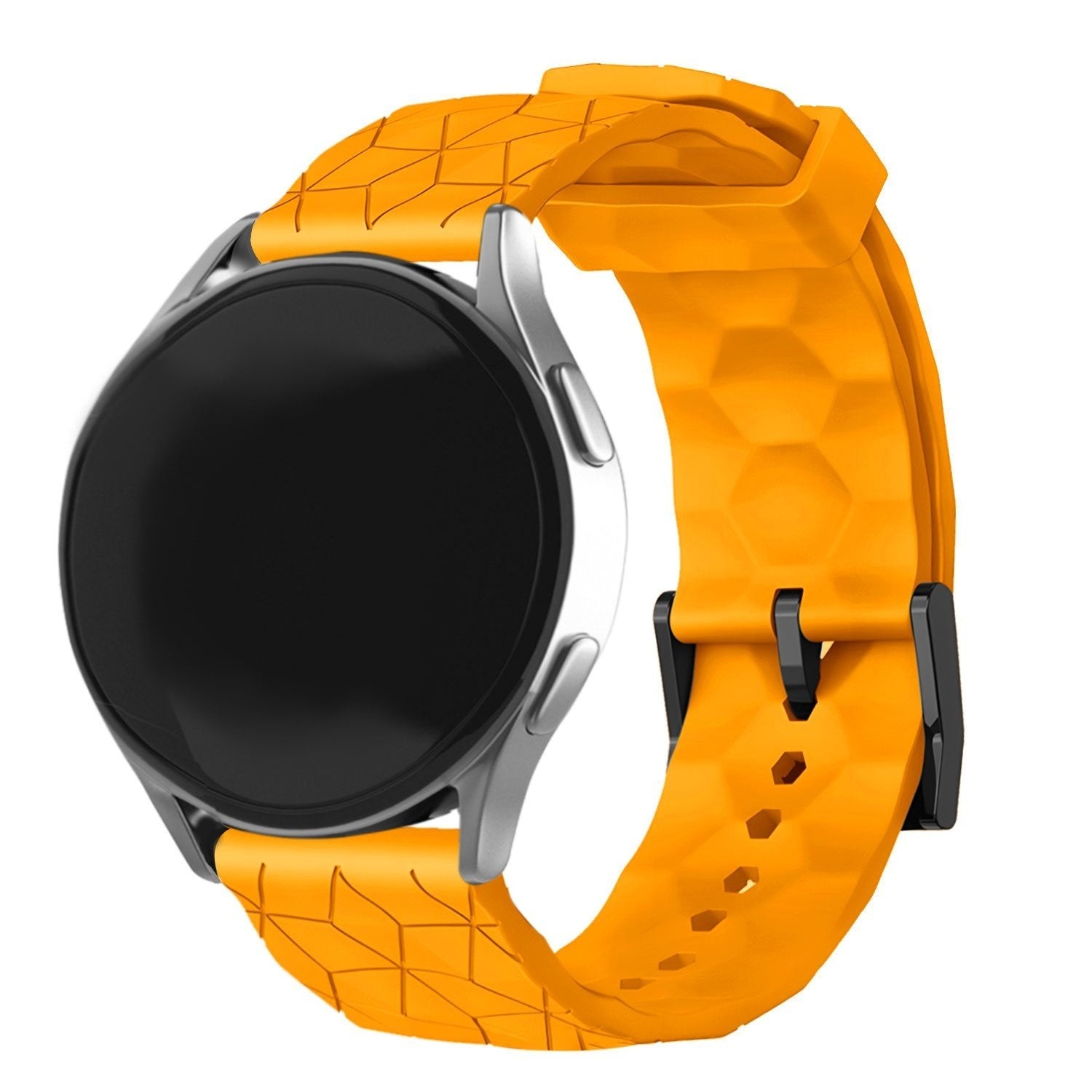 Redmi Watch 5 Lite Silicone Hexa Strap (Orange)