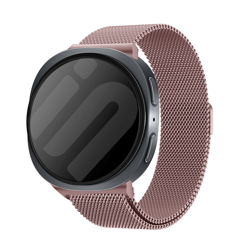 Samsung Galaxy Watch 8 - 44mm Milanese Strap (Rose Pink)