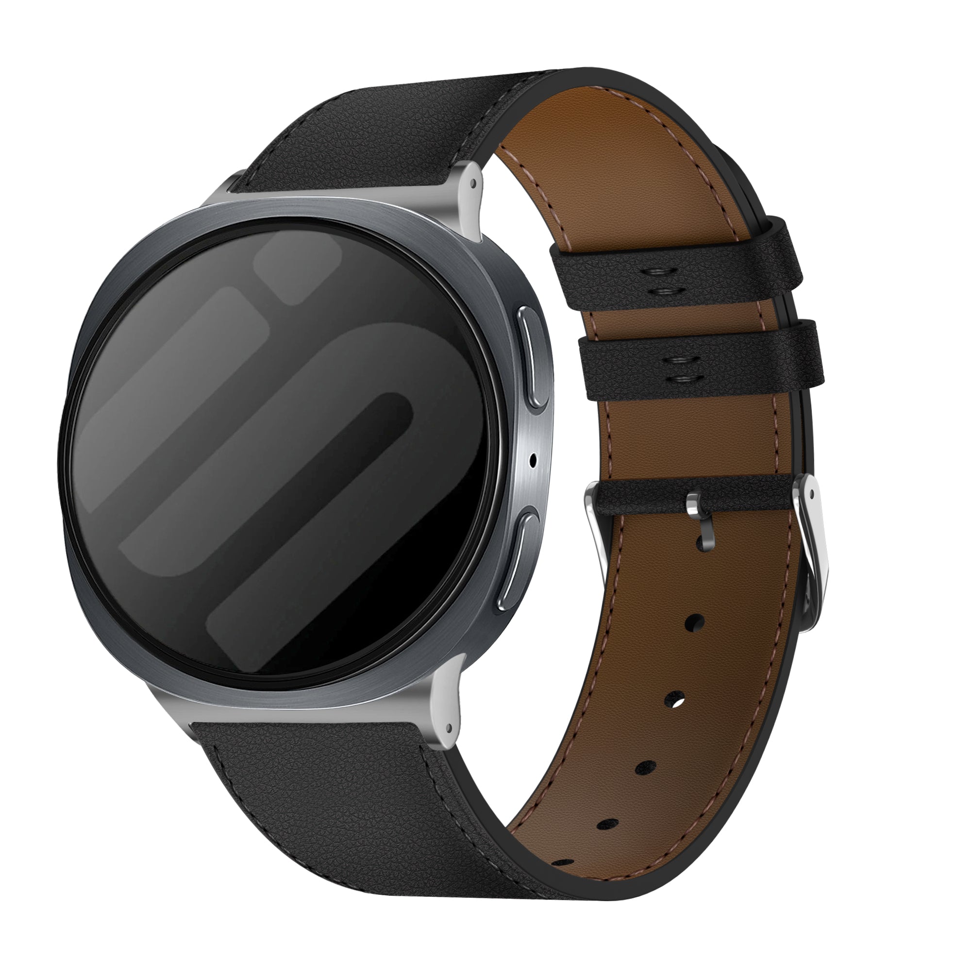 Samsung Galaxy Watch 8 Classic Modern Leather Strap (Black)