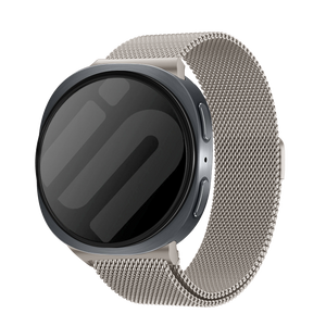 Samsung Galaxy Watch 8 Classic Milanese Strap (Starlight)