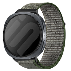Samsung Galaxy Watch 8 Classic Nylon Strap (Olive Green)