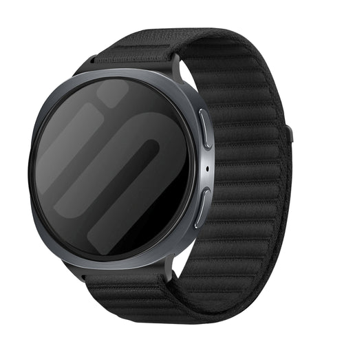 Samsung Galaxy Watch 8 - 40mm Wave Nylon Strap (Black)
