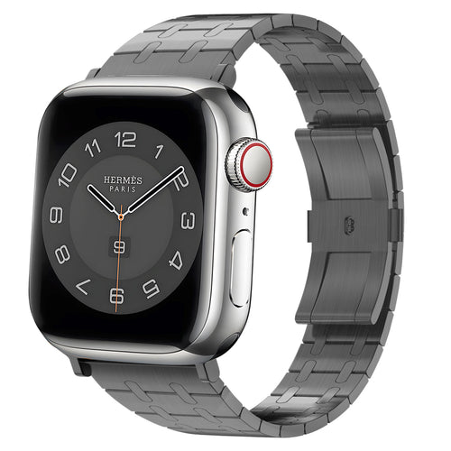 BALR Apple Watch Ultra Stainless Steel Strap (Black)