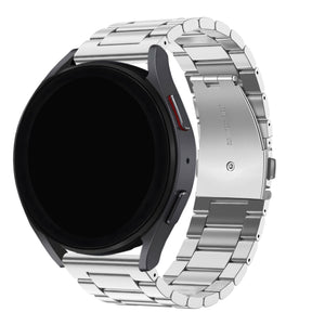 BALR Polar Grit X Pro Steel Link Strap (Silver)