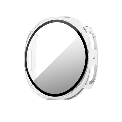 Bandz Samsung Galaxy Watch 8 - 44mm PC Cover with Glass (Transparent)