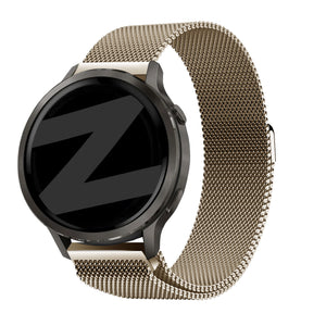 Bandz Garmin Bounce 2 Milanese Loop Strap (Champagne)