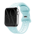 xoxo Wildhearts Apple Watch Silicone Strap Leopard Print (Baby Blue)