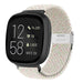 Fitbit Versa 3 Adjustable Braided Strap (Beige Mix)