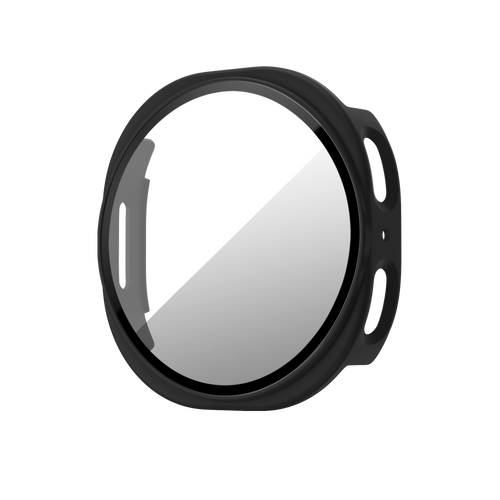 Bandz Samsung Galaxy Watch 8 - 44mm PC Cover with Glass (Black)