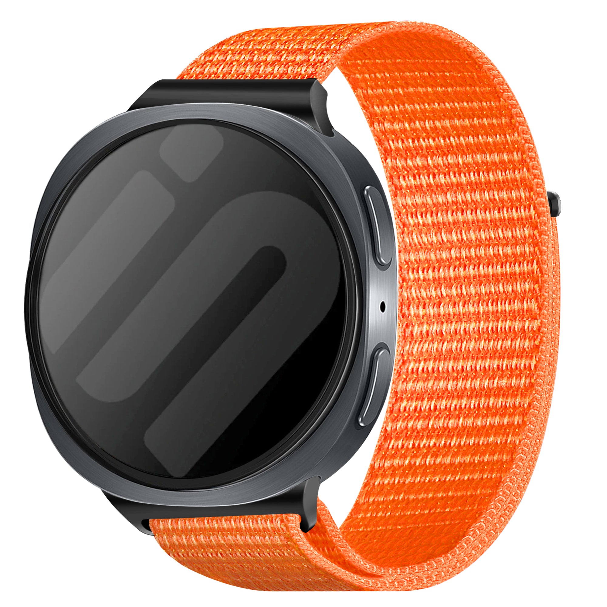 Samsung Galaxy Watch 8 Classic Nylon Strap (Orange)