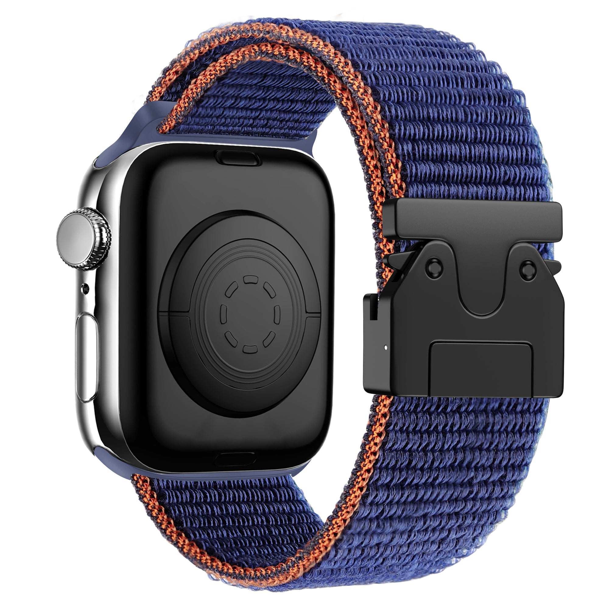 Bandz Apple Watch Nylon Strap 'Classic' with P-Buckle (Dark Blue)