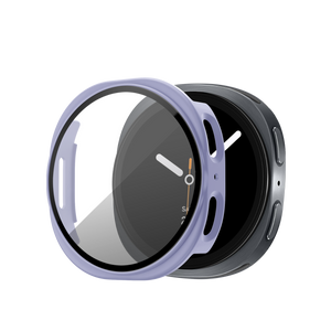 Bandz Samsung Galaxy Watch 8 - 40mm PC Cover with Glass (Purple)