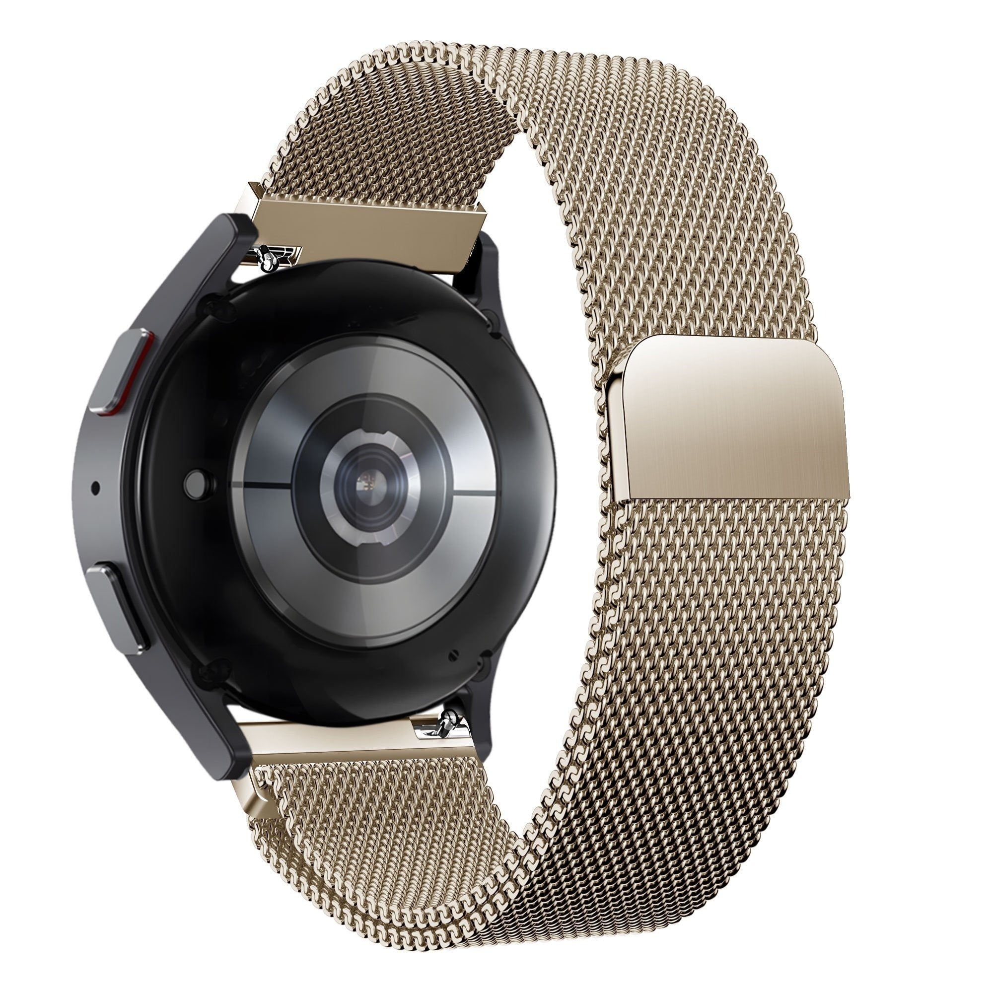 Bandz Amazfit Active 2 Milanese Loop Strap (Champagne)