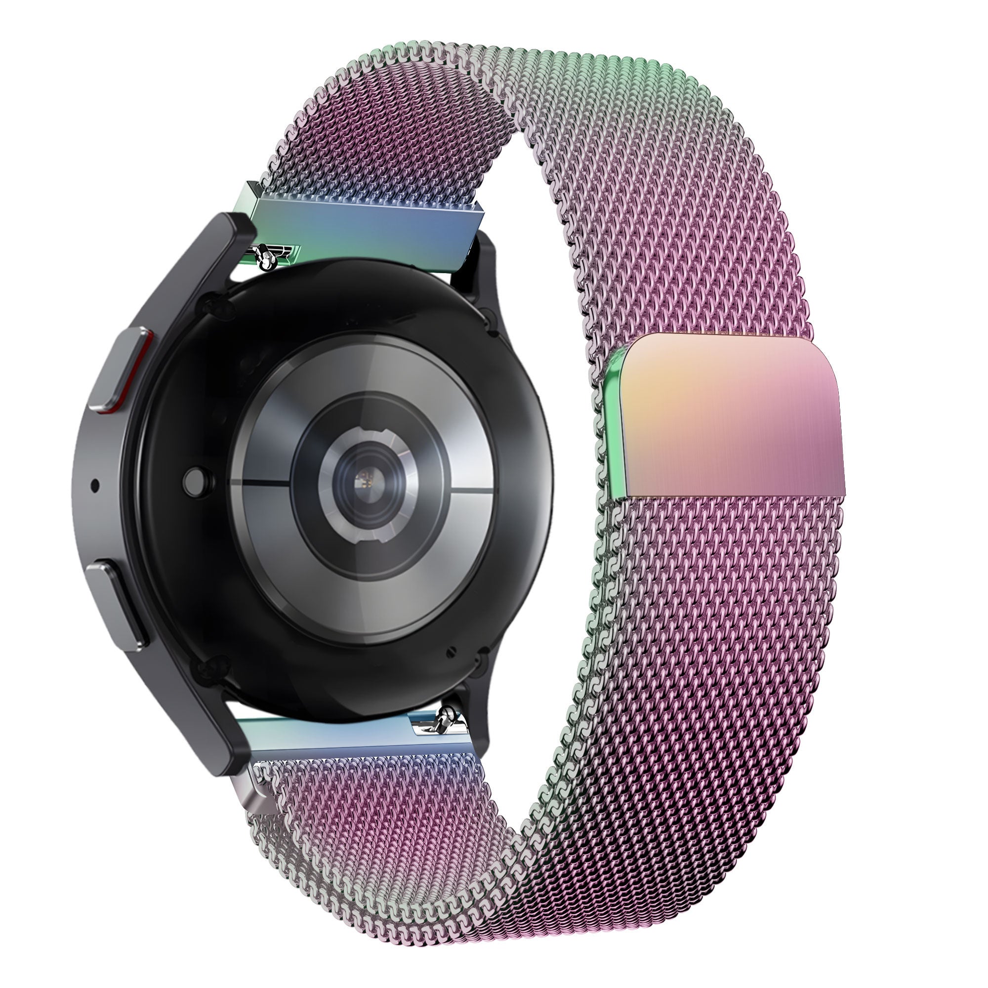 Bandz Amazfit Active 2 Milanese Loop Strap (Rainbow)