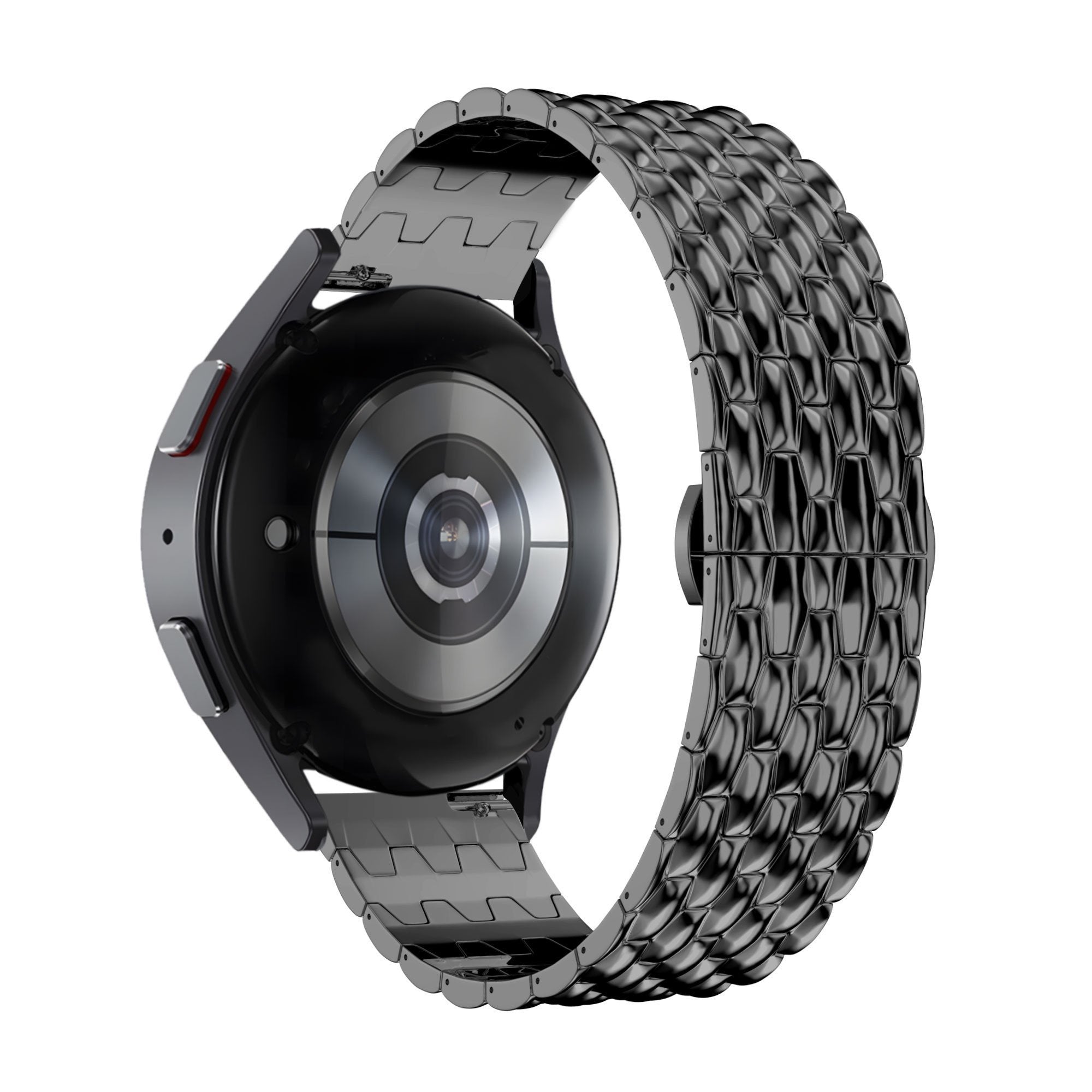 Bandz Suunto Race (S) Steel Strap 'Dragon' (Black)