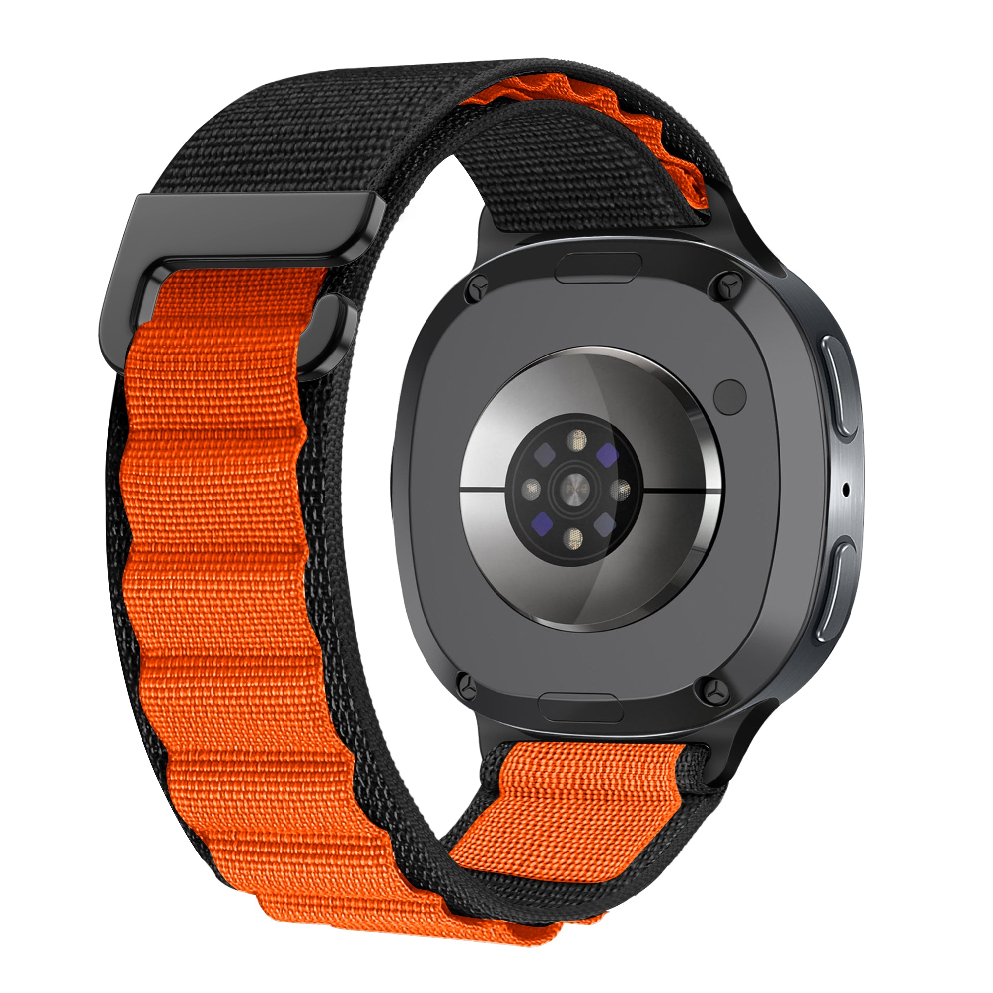 Samsung Galaxy Watch 8 Classic Alpine Strap (Black/Orange)