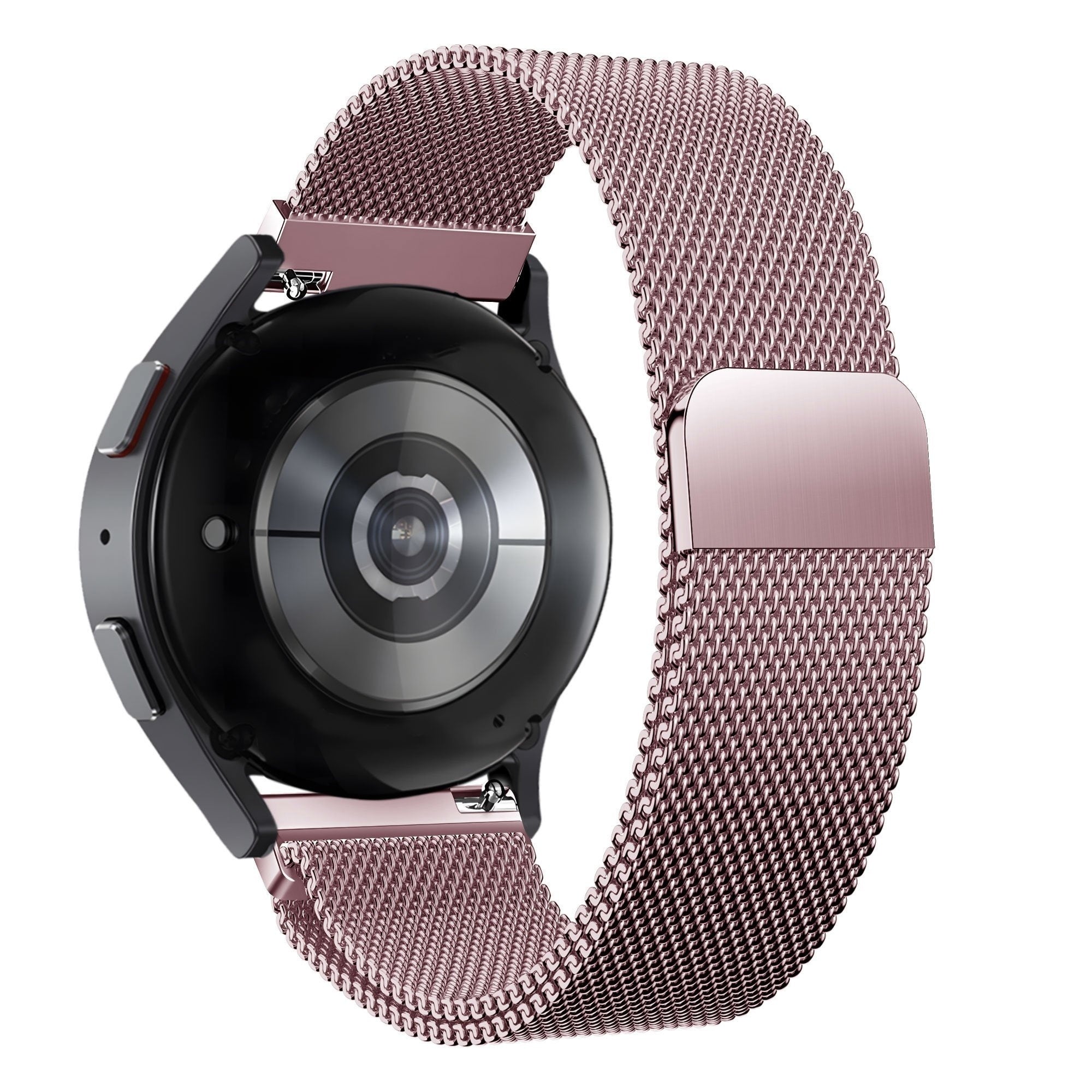 Bandz Amazfit Active 2 Milanese Loop Strap (Pink)