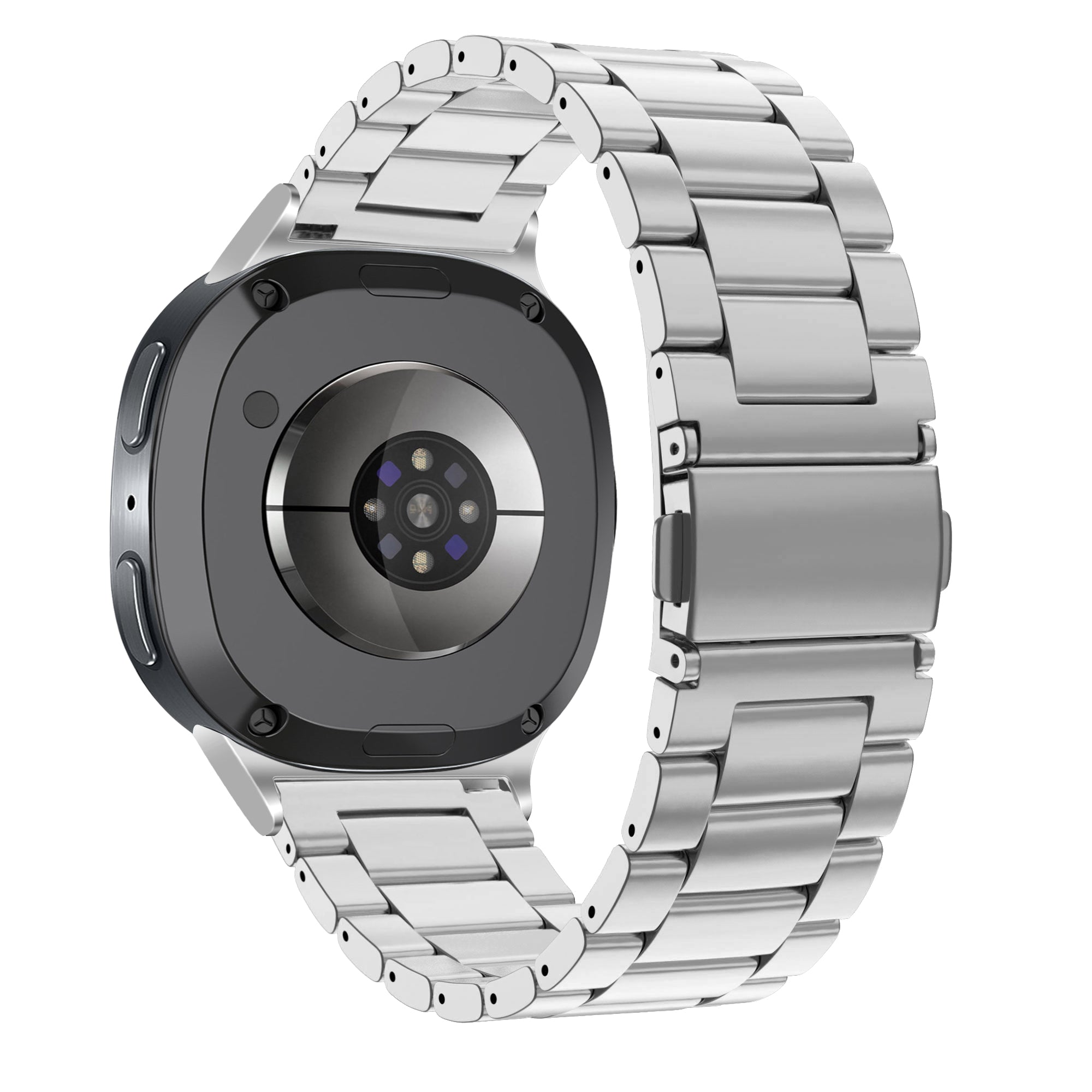Bandz Samsung Galaxy Watch 8 Classic Steel Strap 'Classic' (Silver)