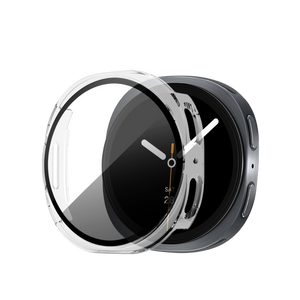 Bandz Samsung Galaxy Watch 8 - 44mm PC Cover with Glass (Transparent)