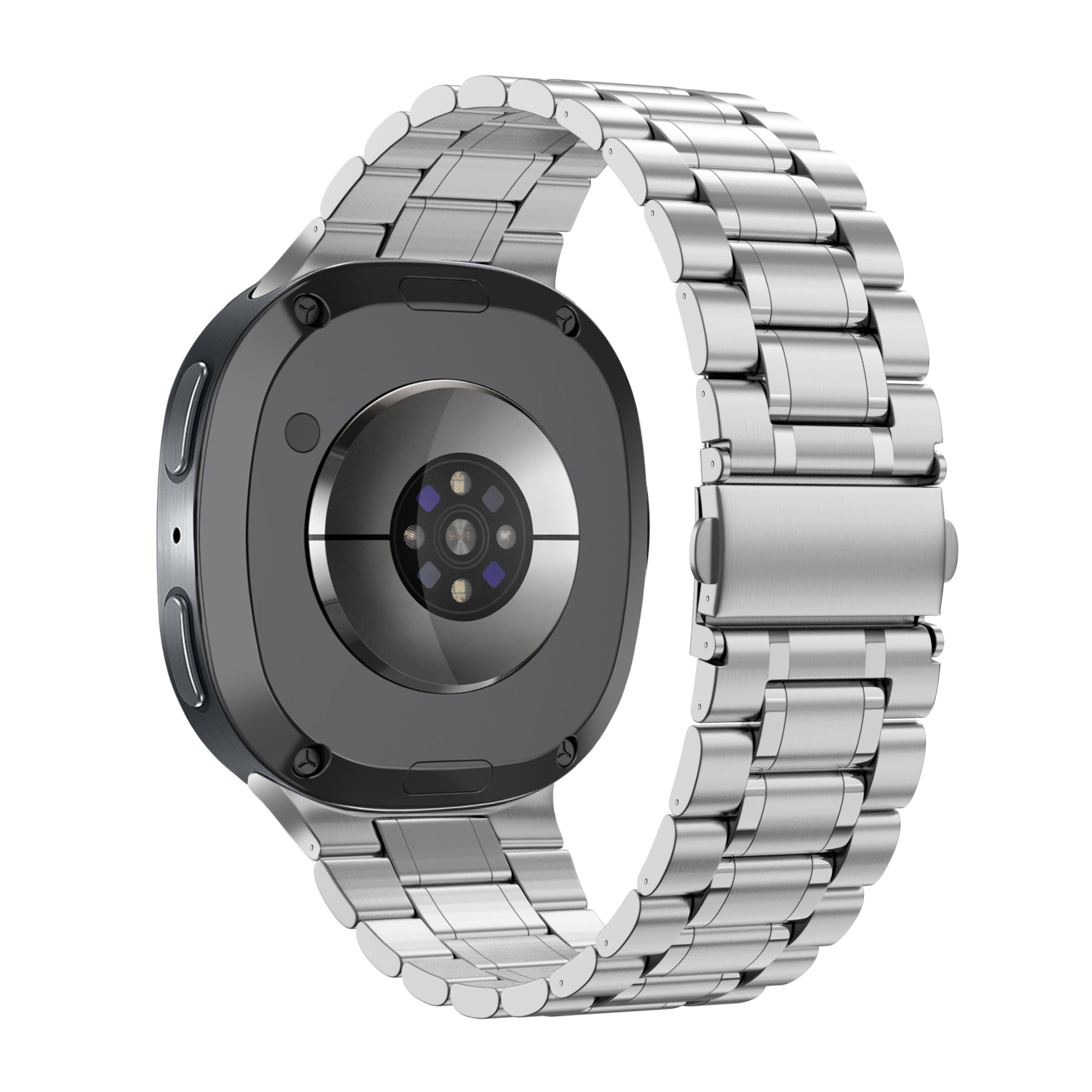 Bandz Samsung Galaxy Watch 8 Classic Steel Strap 'Deluxe' (Silver)
