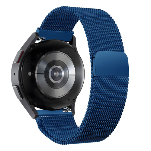 Bandz Garmin Vivomove Sport Milanese Loop Strap (Blue)