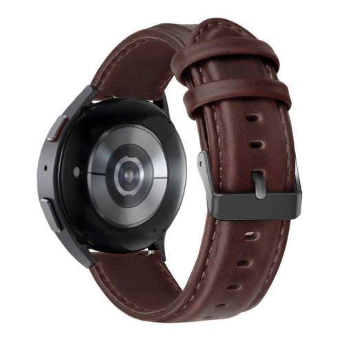Bandz Coros Apex 2 Leather Strap 'Classic' (Dark Brown)