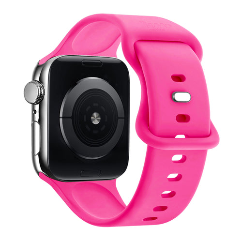 xoxo Wildhearts Apple Watch Silicone Strap (Bright Pink)