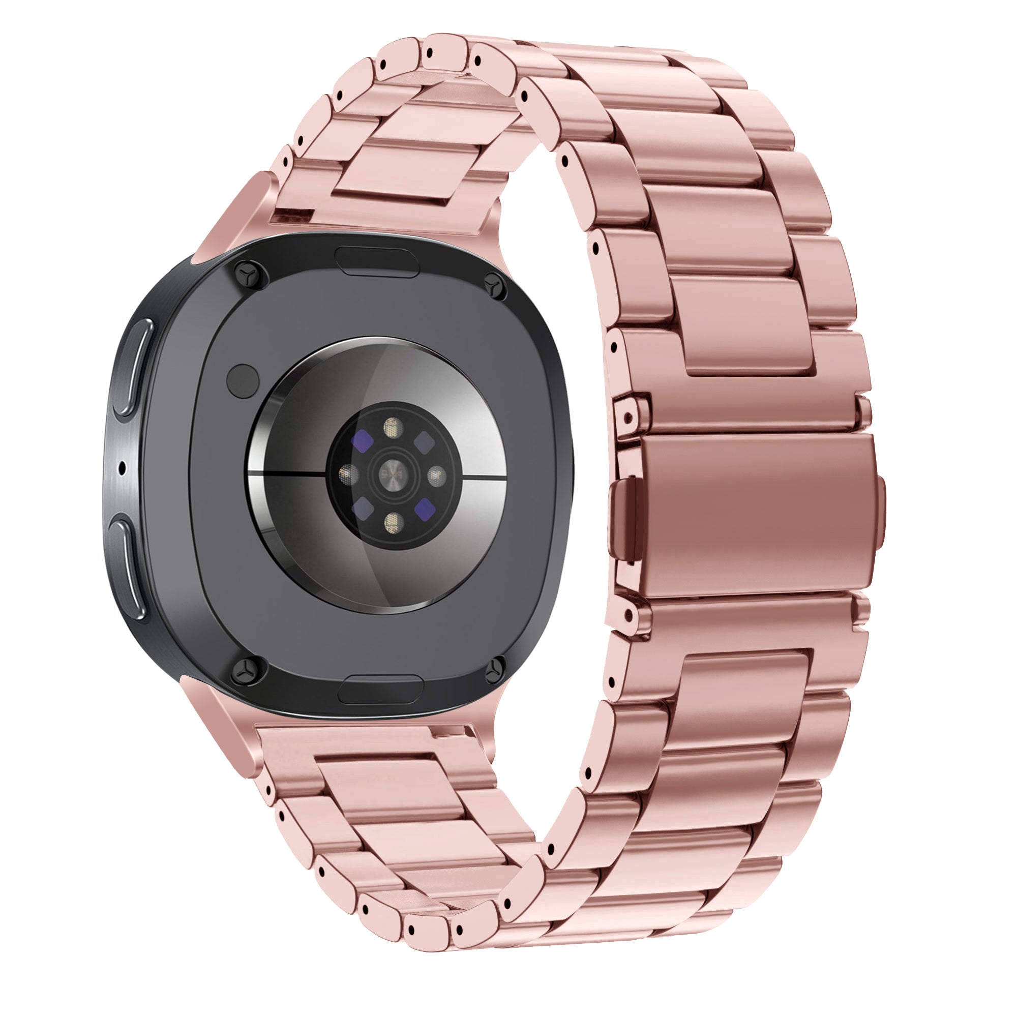 Bandz Samsung Galaxy Watch 8 - 40mm Steel Strap 'Classic' (Pink)