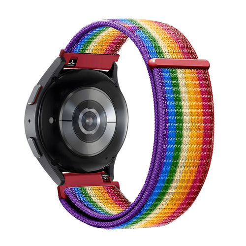 Bandz Coros Apex 42mm Nylon Loop Strap (Rainbow)
