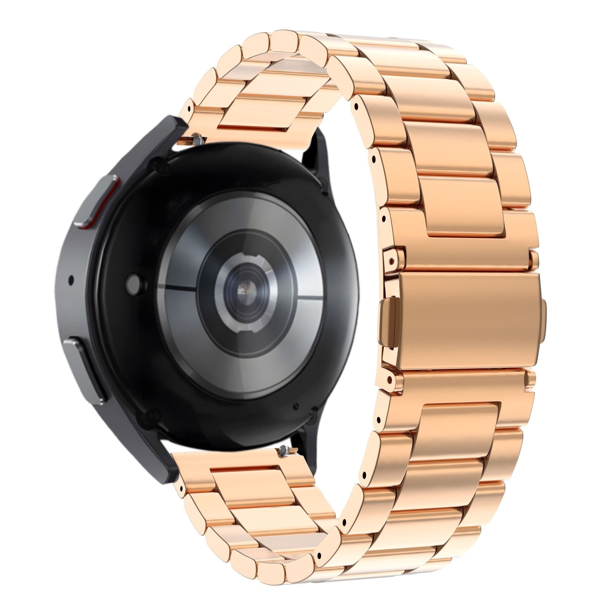 Bandz Amazfit Active 2 Steel Strap 'Classic' (Rose Gold)