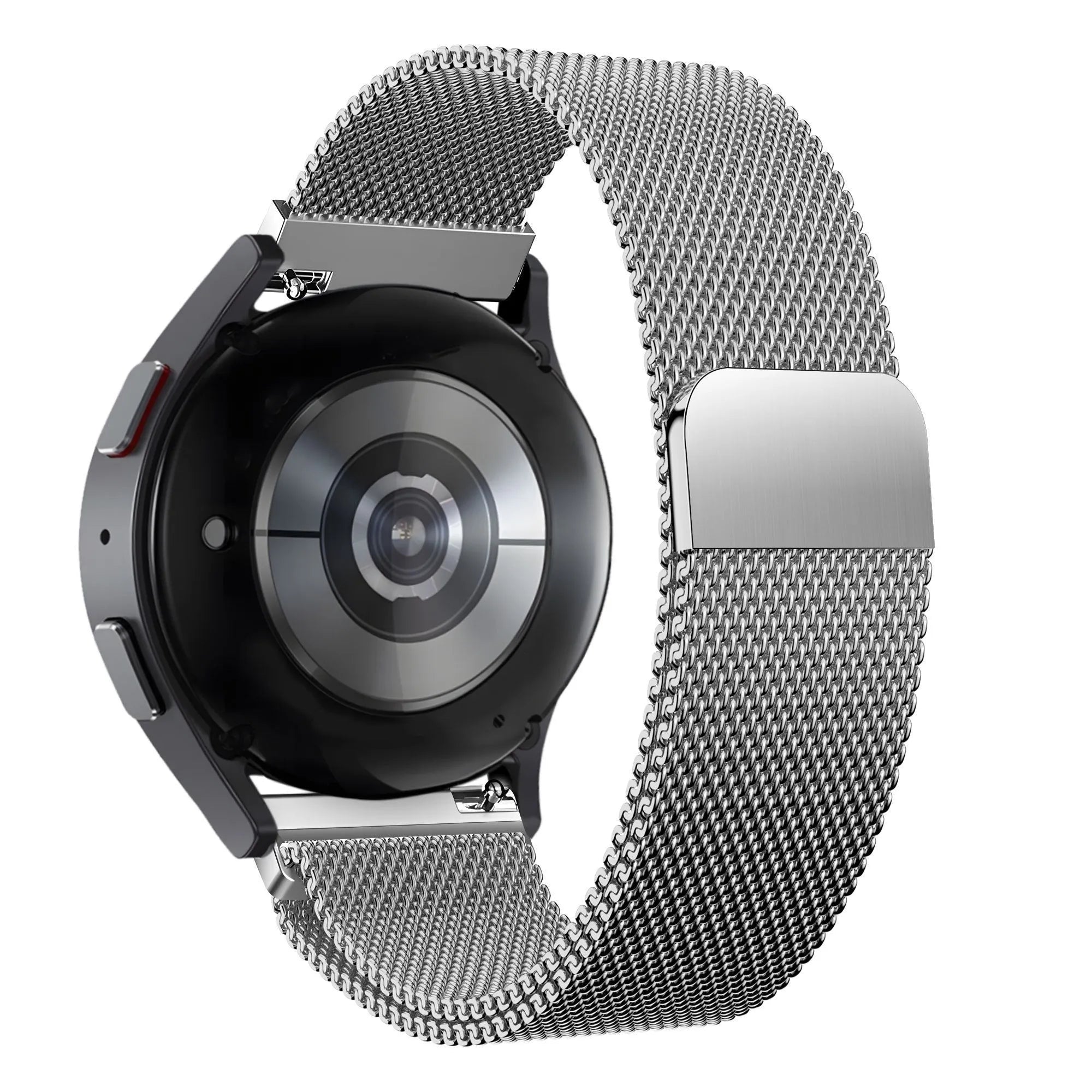 Bandz Coros Apex 42mm Milanese Loop Strap (Silver)