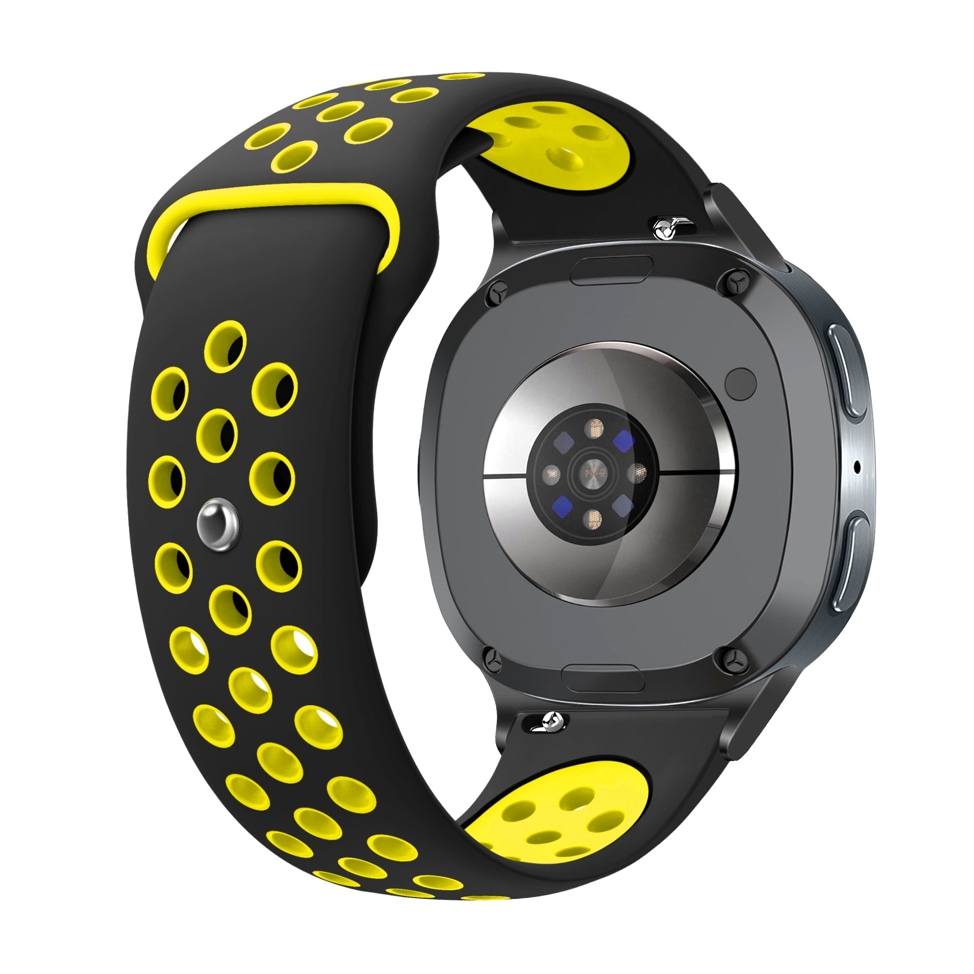 Samsung Galaxy Watch 8 Classic Sport Strap (Black/Yellow)