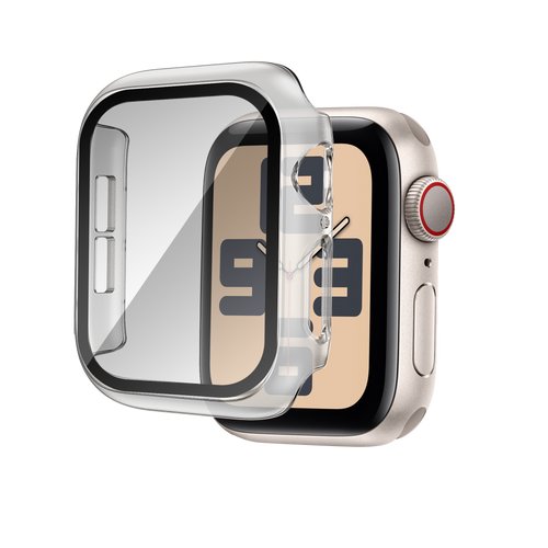 Bandz Apple Watch 10/11 PC Case with Glass (Transparent)